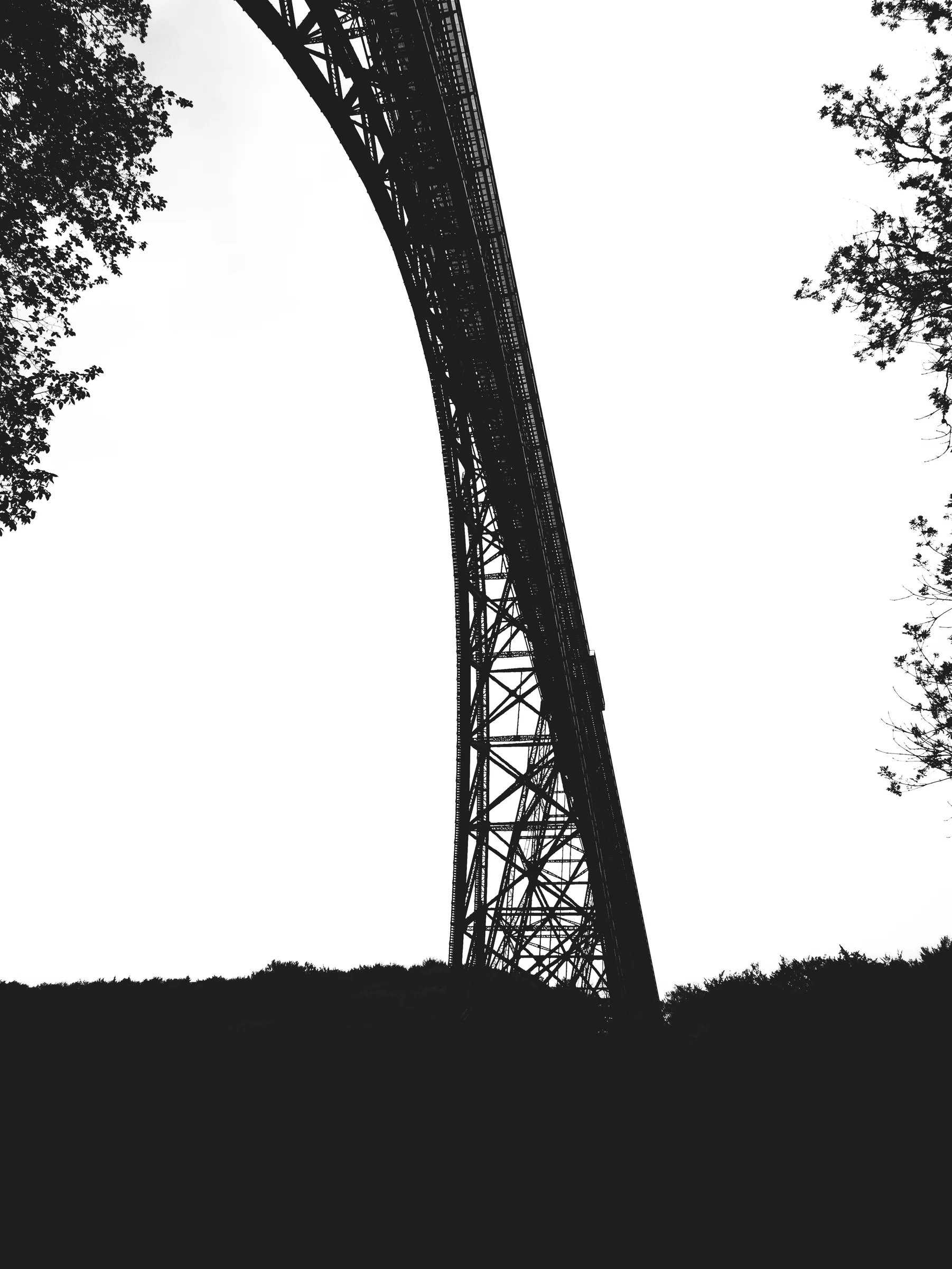 Müngstener Brücke — Foto-Reihe-Cover, Architektur · Schwarzweiß · Wuppertal, von Emrach aus Aachen