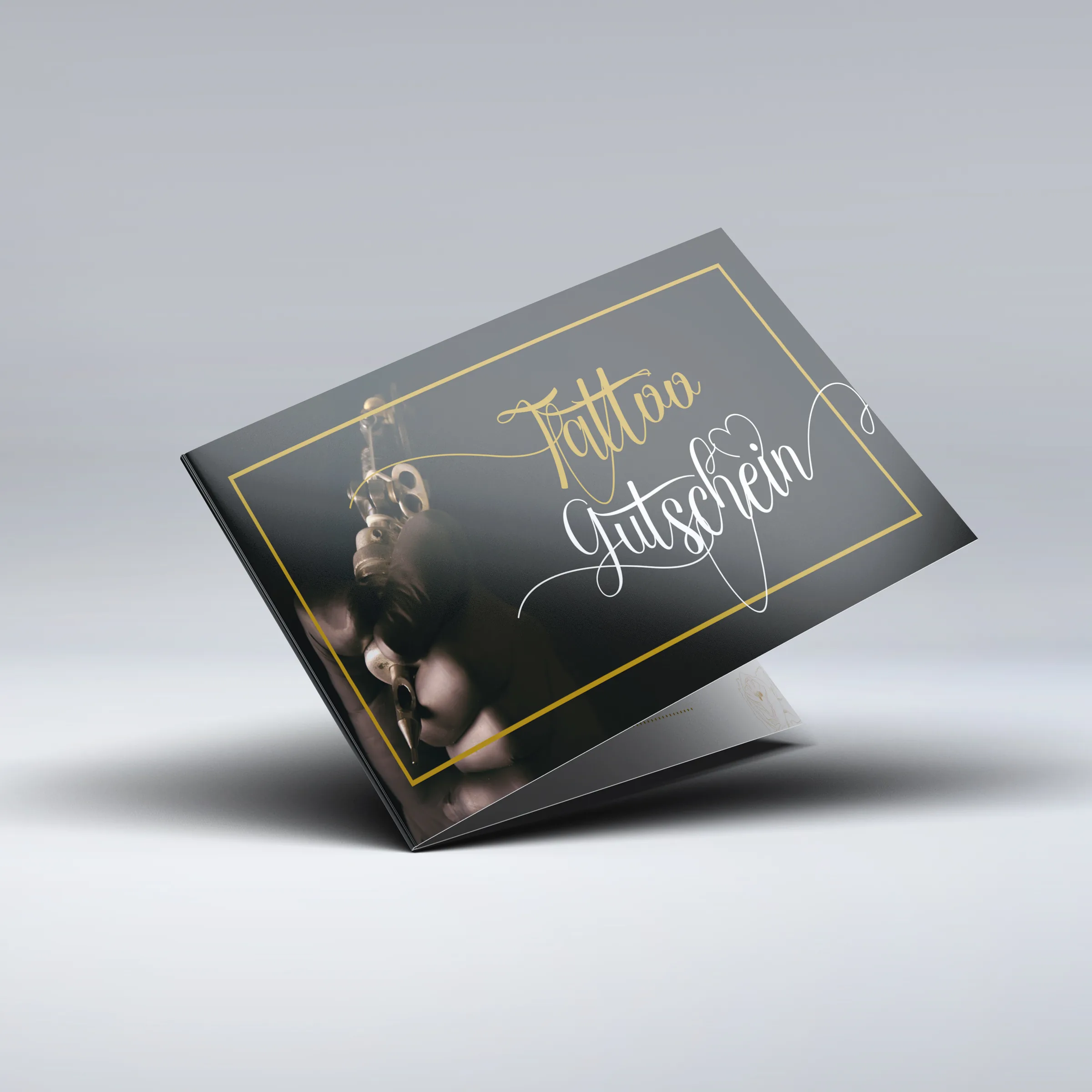 Gutschein & Tattoo-Ticket — NXT-LVL.INK, Branding & Design von Emrach aus Aachen