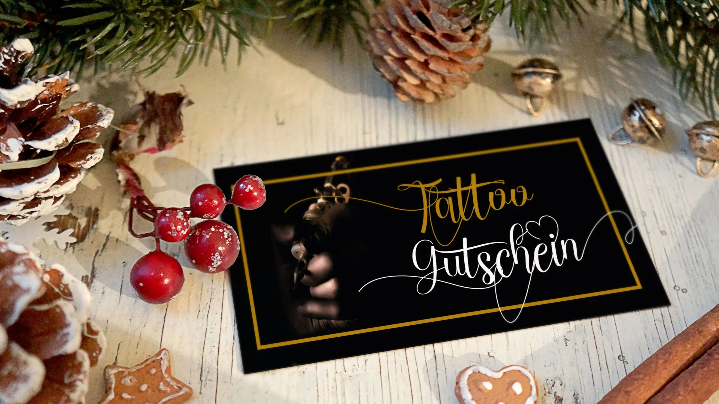 Gutschein & Tattoo-Ticket — NXT-LVL.INK, Branding & Design von Emrach aus Aachen