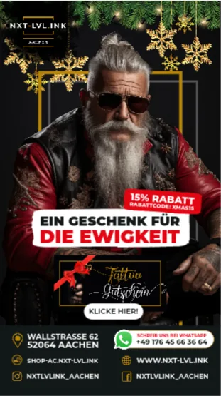 Kampagne — Weihnachts-Gutschein — NXT-LVL.INK, Branding & Design von Emrach aus Aachen