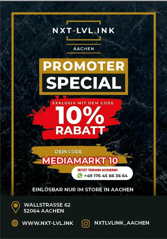 Kampagne — Promoter — NXT-LVL.INK, Branding & Design von Emrach aus Aachen