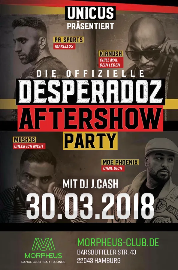 Fasching-Party · Morpheus, Hamburg · 2018 — Party-Flyer, Design von Emrach aus Aachen
